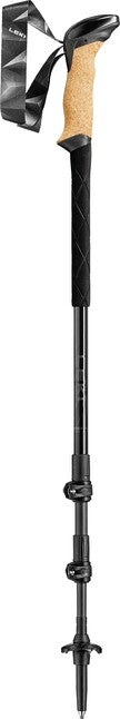 LEKI Black Series Carbon трекінгові палиці, чорна-чорна сіра-темний антрацит, 100 - 135 см
