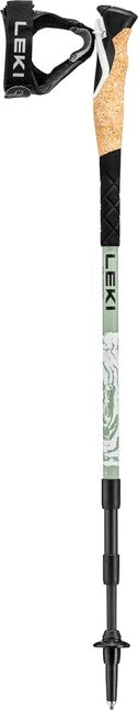 LEKI Cross Hike Carbon треккінгові палиці, envy зелена-біла-чорна, 100 - 135 см