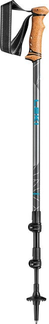 LEKI Legacy тректингові палиці, металева-петроль-темний антрацит, 110 - 145 cm