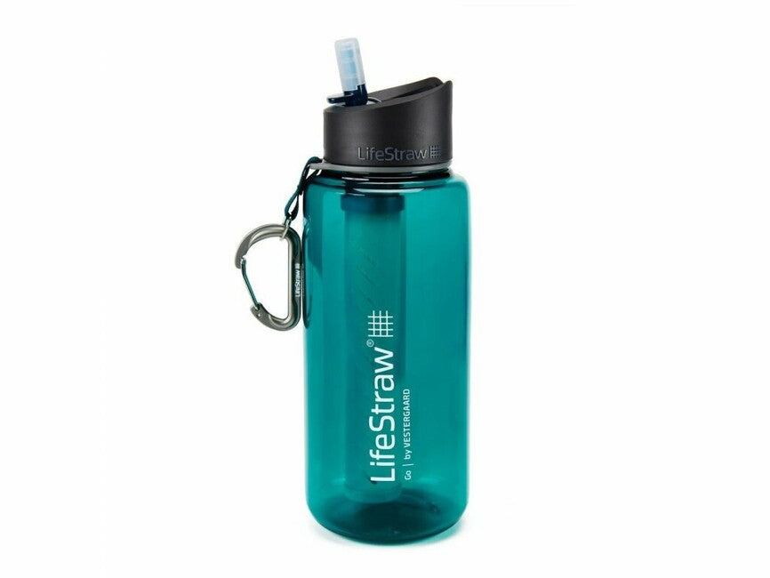 Lifestraw Go спортивна пляшка 1 л, темно-синьо-зелена
