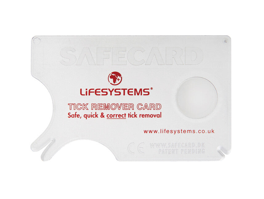 Lifesystems карточка для видалення кліщів пінцет 8,5 x 5,4 x 0,1 см