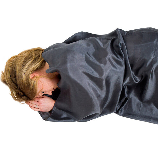 Lifeventure Silk Sleeping Bag Liner шовкова вставка до спального мішка, сіра