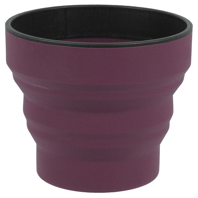 Lifeventure Ellipse Flexi Mug силіконовий складаний kubek 350ml, фіолетовий