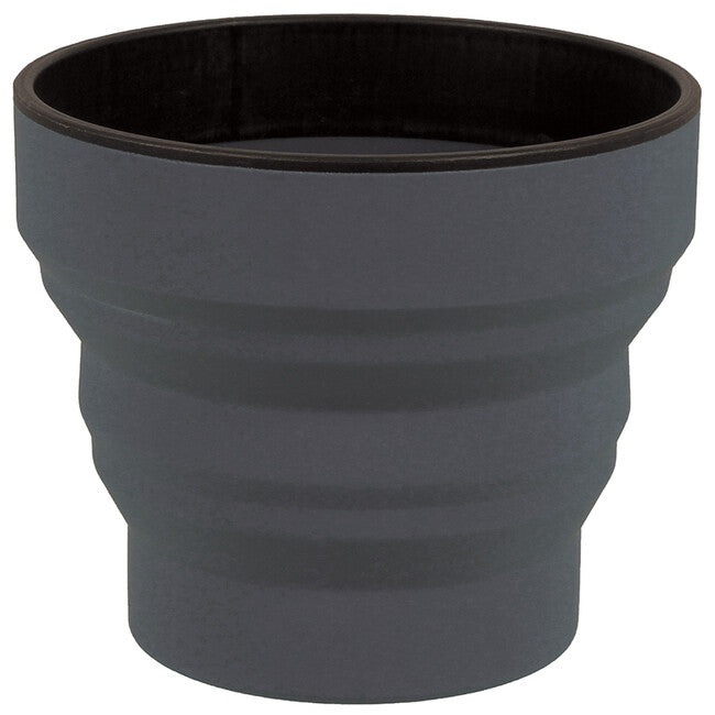 Lifeventure Ellipse Flexi Mug складна силіконова кружка 350 ml, графіт