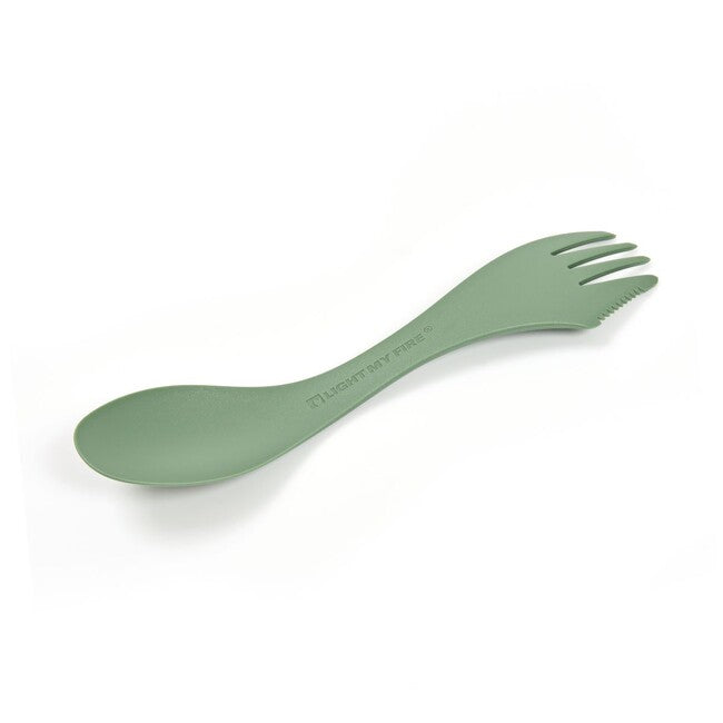 LIGHT MY FIRE Spork medium багатофункційна лижна ложка, зелена
