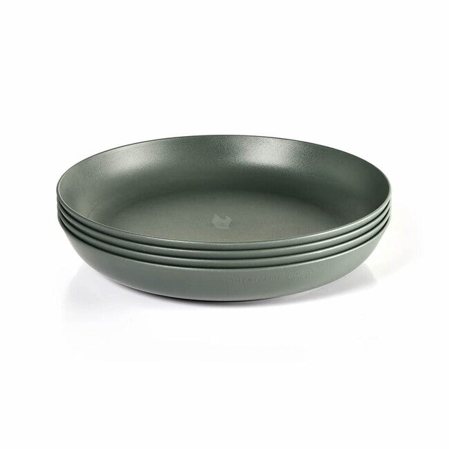 LIGHT MY FIRE RamenPlate набір біопластикових тарілок 4 шт., зелена