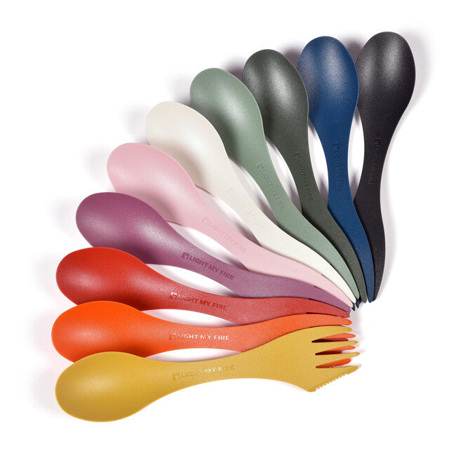 LIGHT MY FIRE Spork original набір багатофункціональних ложечок 10 шт., кольорові
