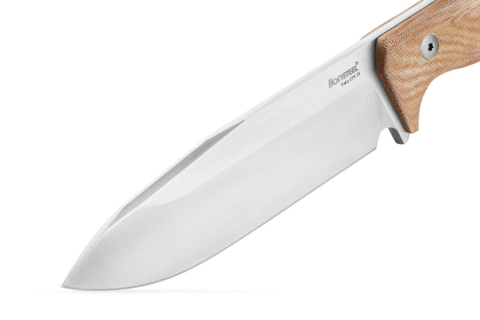 Lionsteel T6 довгий ніж з рукояттю з мікарти CVN CPM 3V