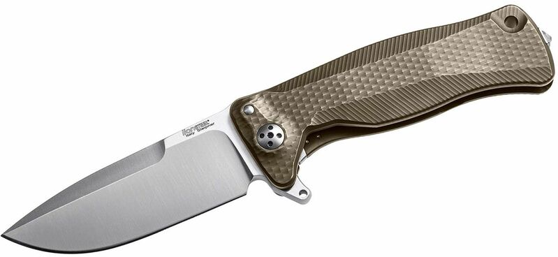 Lionsteel SR11 B комфортний складаний ніж з жорстким титановим корпусом