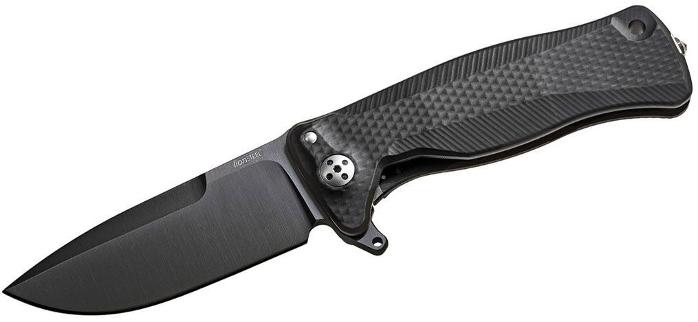 Lionsteel SR11A складаний ніж комфортний з жорстким титановим каркасом, BB