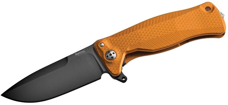 Lionsteel SR11A комфортний складний ніж із жорстким титановим корпусом OB