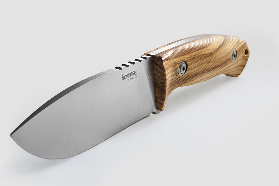 Lionsteel M3 UL мисливський ніж з руків'ям із оливкового дерева