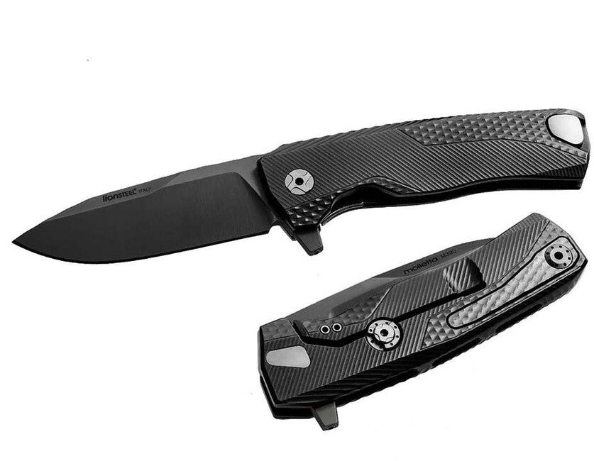 Lionsteel ROK A BB люксовий складаний ніж з рукояттю з масивного алюмінію