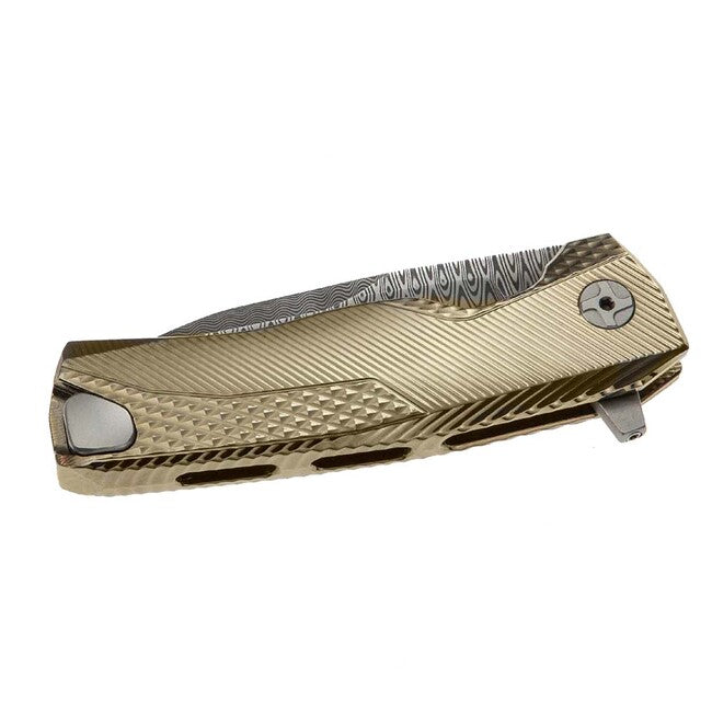Lionsteel ROK DD GL люксовий складний ніж з ручкою з масивного титану
