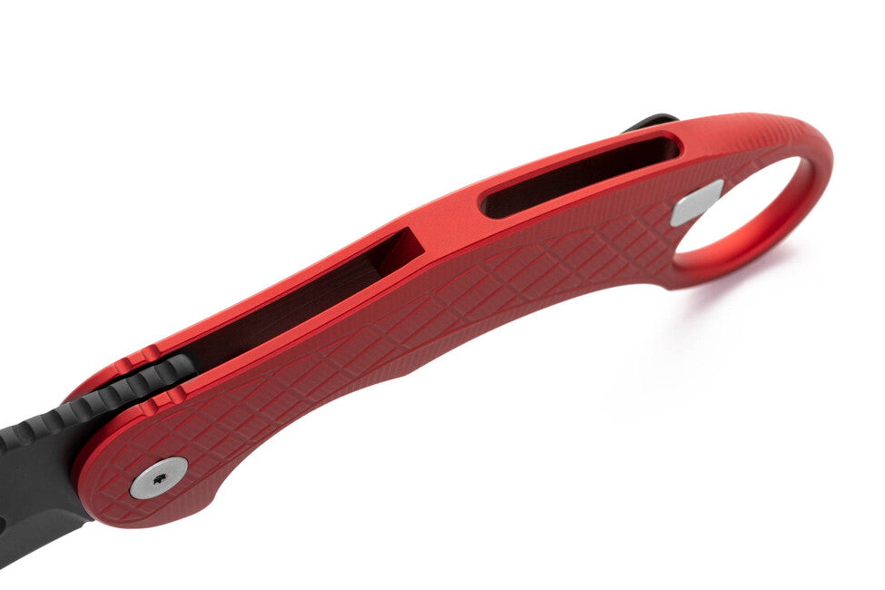 Lionsteel L.E. ONE 1 A RB ніж типу KARAMBIT розроблений у співпраці з Emerson Design, червоний/хімічно-чорний