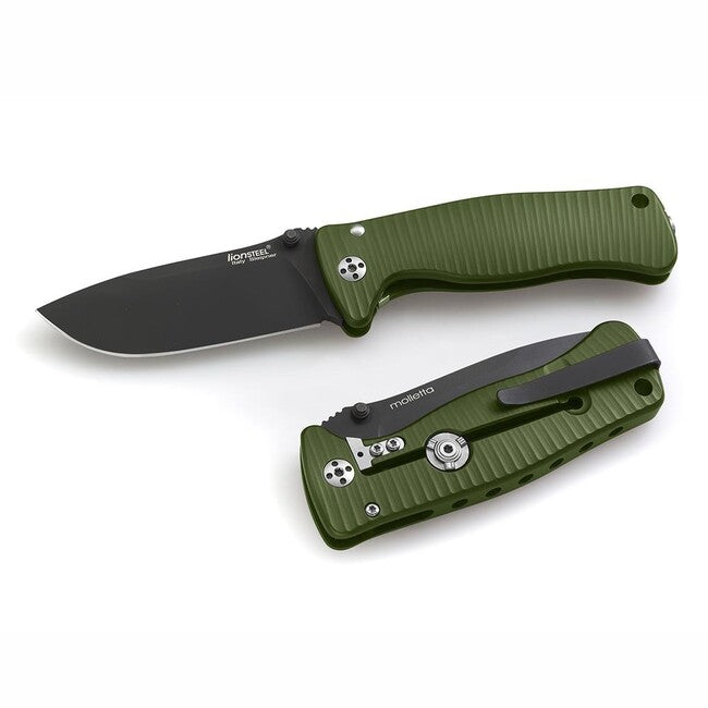 Lionsteel SR2A надзвичайно міцний кишеньковий ніж з лезом зі сталі Sleipner GB