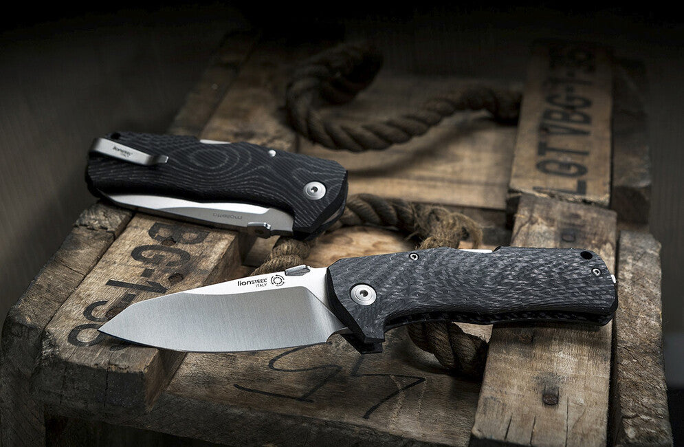 Lionsteel TM1 CS дуже міцний кишеньковий ніж із лезом із сталі Sleipner