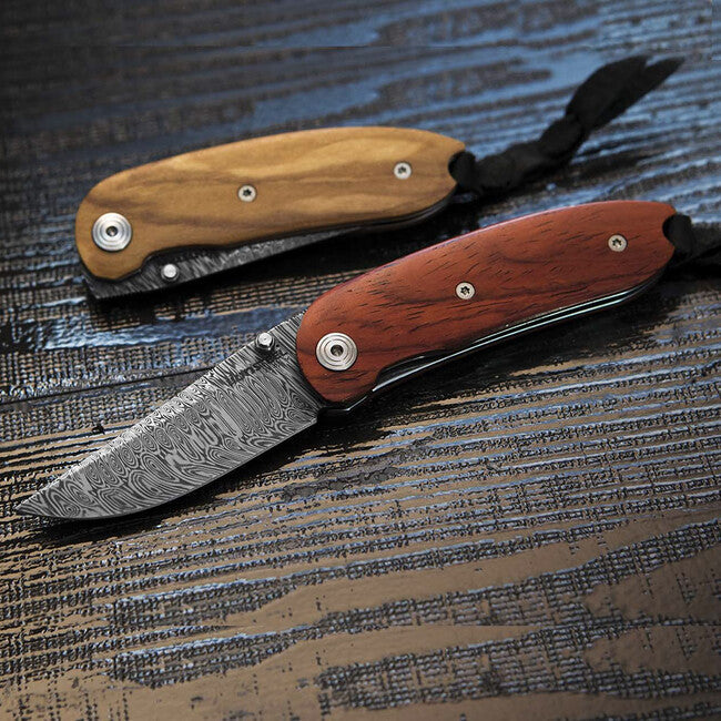 Lionsteel 8210D UL складаний ніж з дамаської сталі