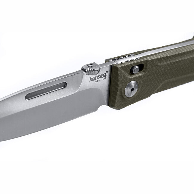 Lionsteel Big Daghetta складаний ніж з лезом зі сталі D2 8710 GR