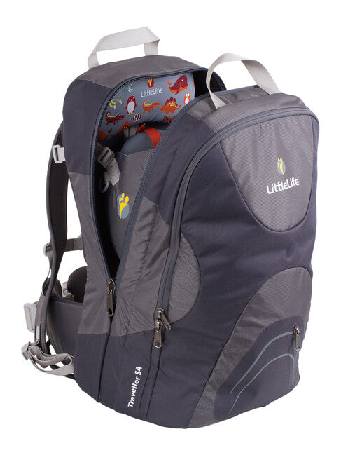 LittleLife Traveller S4 дитячий рюкзак, сірий