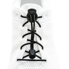 Lock Laces шнурки для взуття, чорні