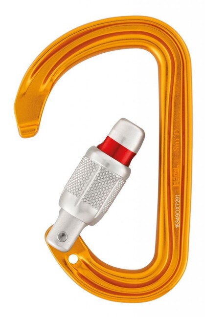 Petzl SM'D карабін Screw-Lock зі гвинтовою страховкою, срібний