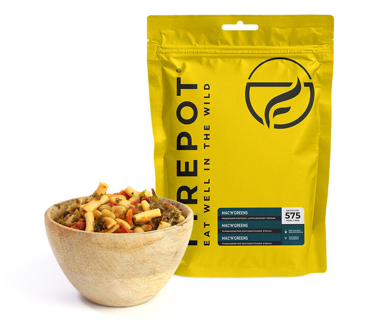 Firepot макаронник з зеленню 135g