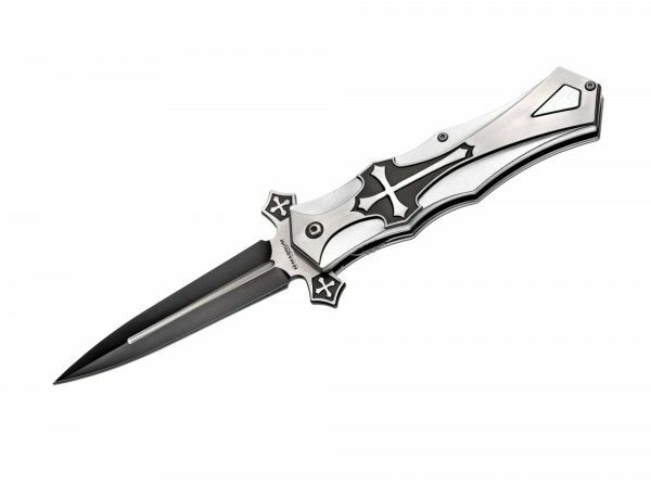 BÖKER Magnum Crusader складаний ніж 10 см, чорний, алюміній