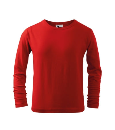 Malfini Fit-T LS футболка дитяча з довгим рукавом, червона