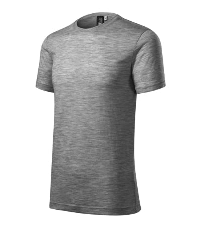 Malfini Merino Rise футболка чоловіча, темно-сіра меланж