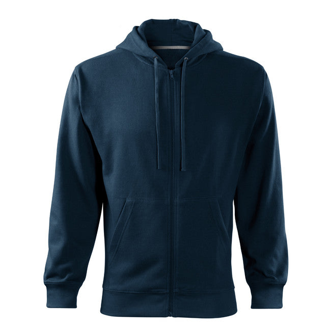 Malfini Trendy Zipper світшот 300g/m2, темно-синій
