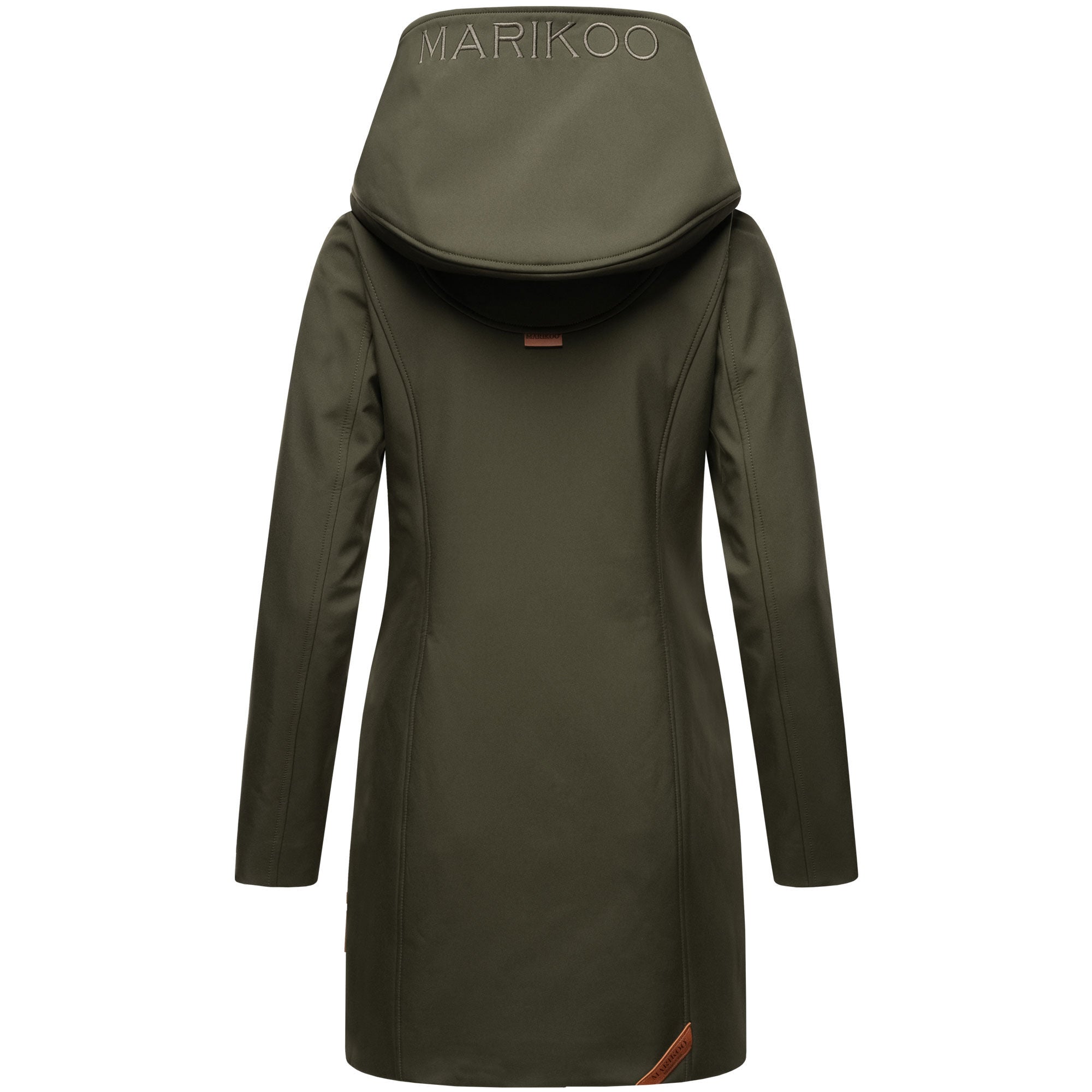 Marikoo Mayleen dámska softshell bunda, olivová