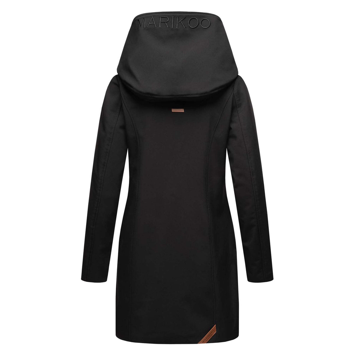 Marikoo Mayleen dámska softshell bunda, čierna