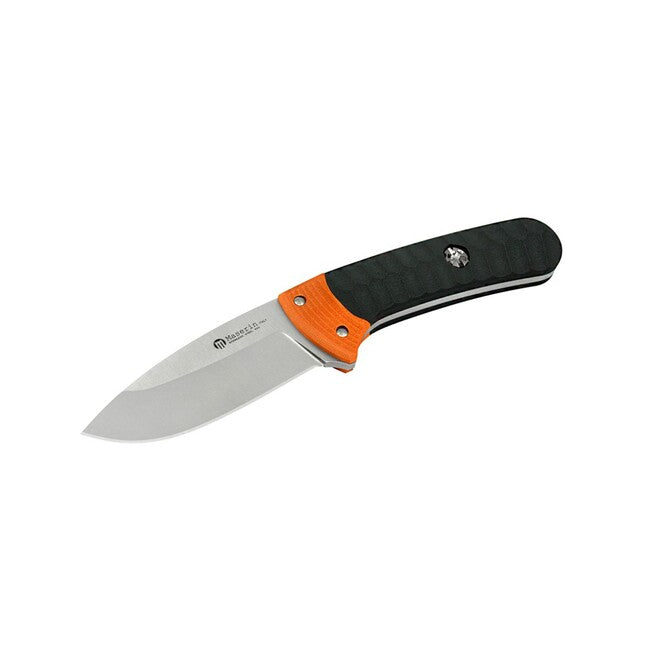 Maserin Sax ніж 440C з пилкоподібним лезом 19 см, G10, чорний