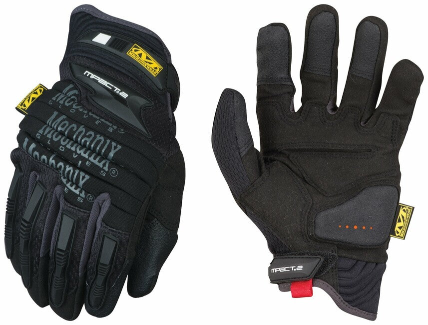 Mechanix M-Pact 2 робочі рукавиці, чорні