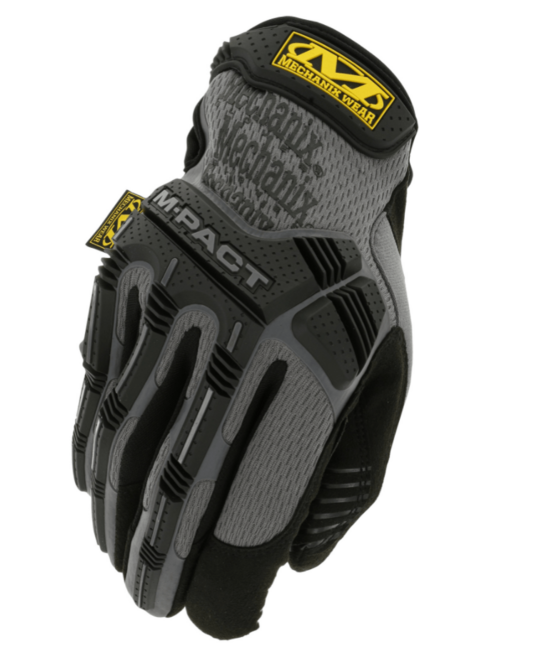 Mechanix M-Pact робочі рукавиці, чорна/сіра