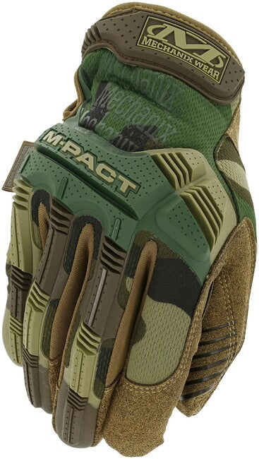Mechanix M-Pact рукавиці захисні від удару, лісовий камуфляж