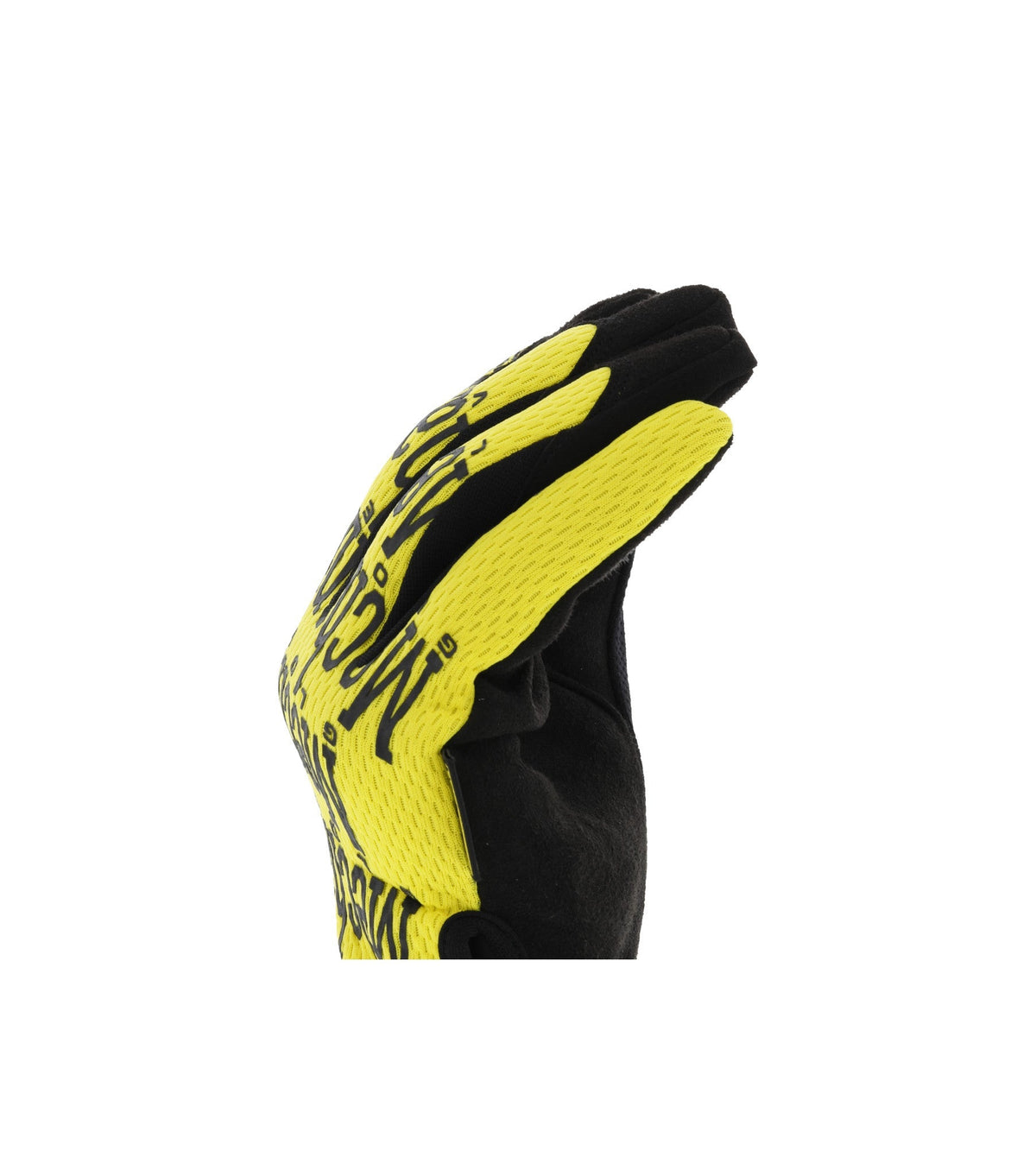 Mechanix рукавиці Original, жовті з чорним написом