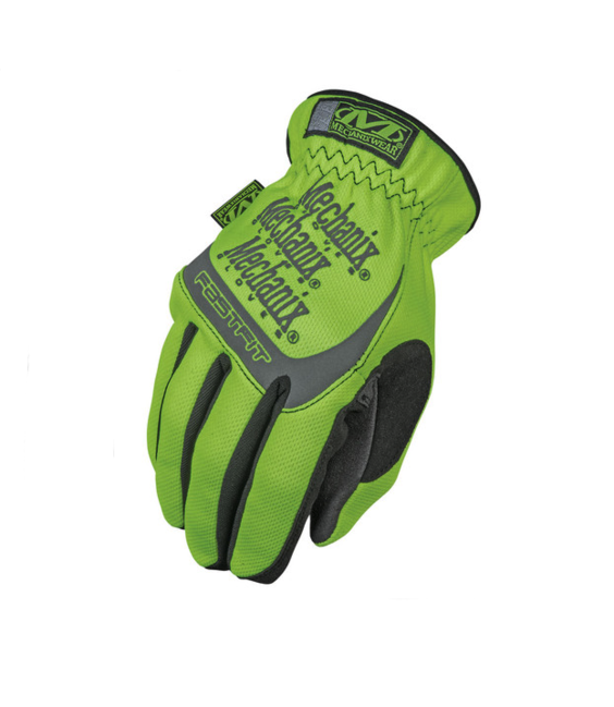 Mechanix FastFit захисні рукавиці Safety, жовті світловідбивні