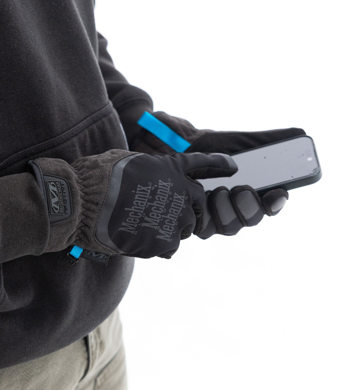 Mechanix Wear ColdWork FastFit Insulated рукавиці, чорно-сірі
