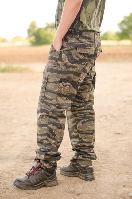 MFH BDU штани чоловічі Rip-Stop, tiger stripe