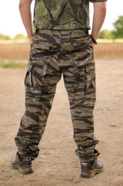 MFH BDU штани чоловічі Rip-Stop, tiger stripe