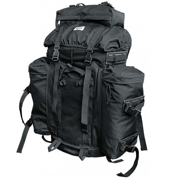 MFH BW Mountain рюкзак, чорний, 80L