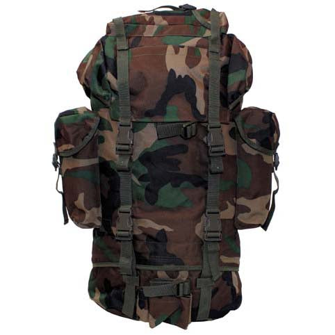 MFH BW рюкзак непромокаємий woodland камуфляж, 65L