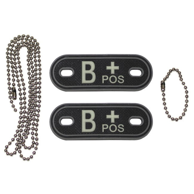 MFH Dog-Tags 3D PVC жетони, чорні