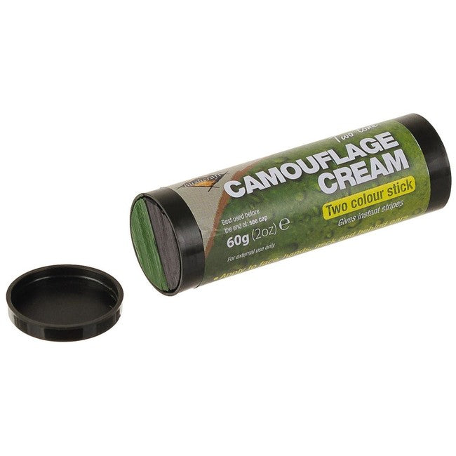 MFH маскувальна фарба для обличчя 2, чорна та оливкова, 60 g
