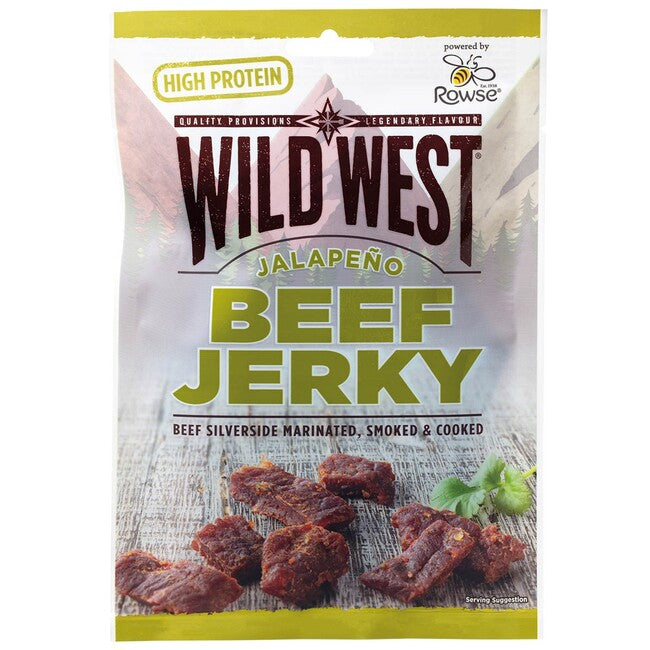 MFH Wild West вялене яловичине м'ясо, Jalapeño, 60 g