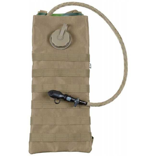 MFH гідратаційний рюкзак MOLLE з TPU шлангом, 2,5 L, койотовий загар