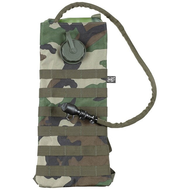 MFH MOLLE гідратаційний мішок з TPU трубкою, 2,5 L, вудленд
