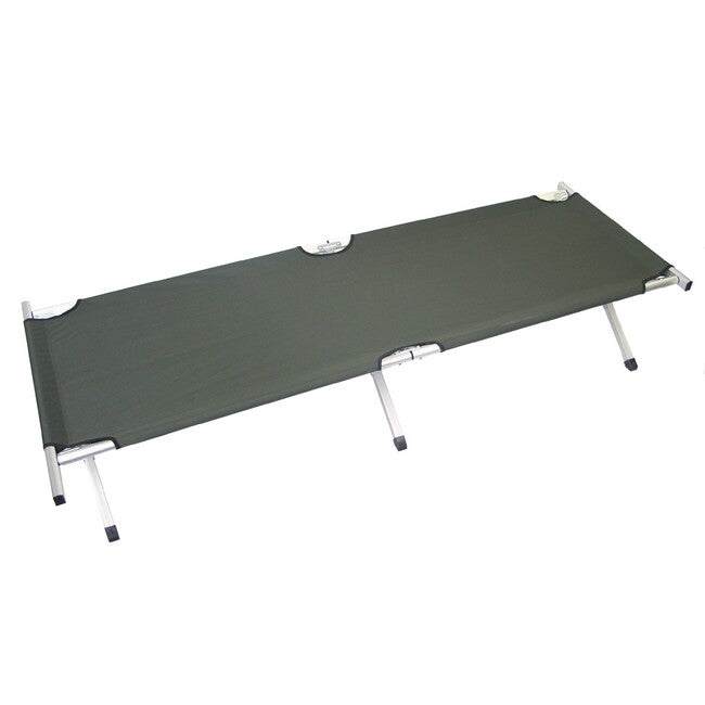 MFH кемпінгове ліжко 200 x 66 x 42cm, оливкове